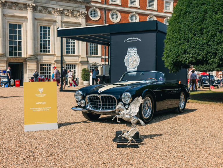 Maserati A6GCS/53 Frua Spider crowned ‘Best in Show’ at Concours of Elegance 2023