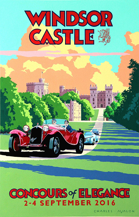 Windsor Castle Poster