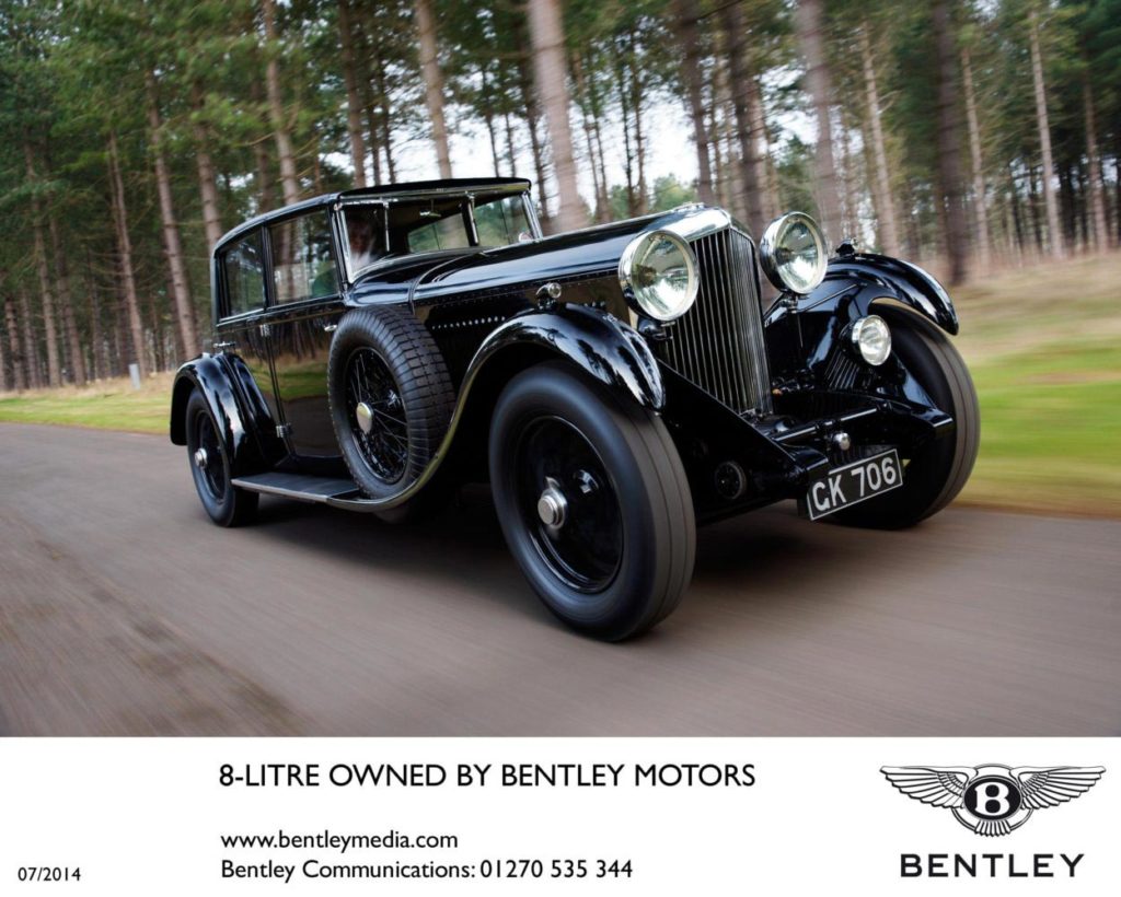 1931 Bentley 8 Litre Park Wand Sports Saloon