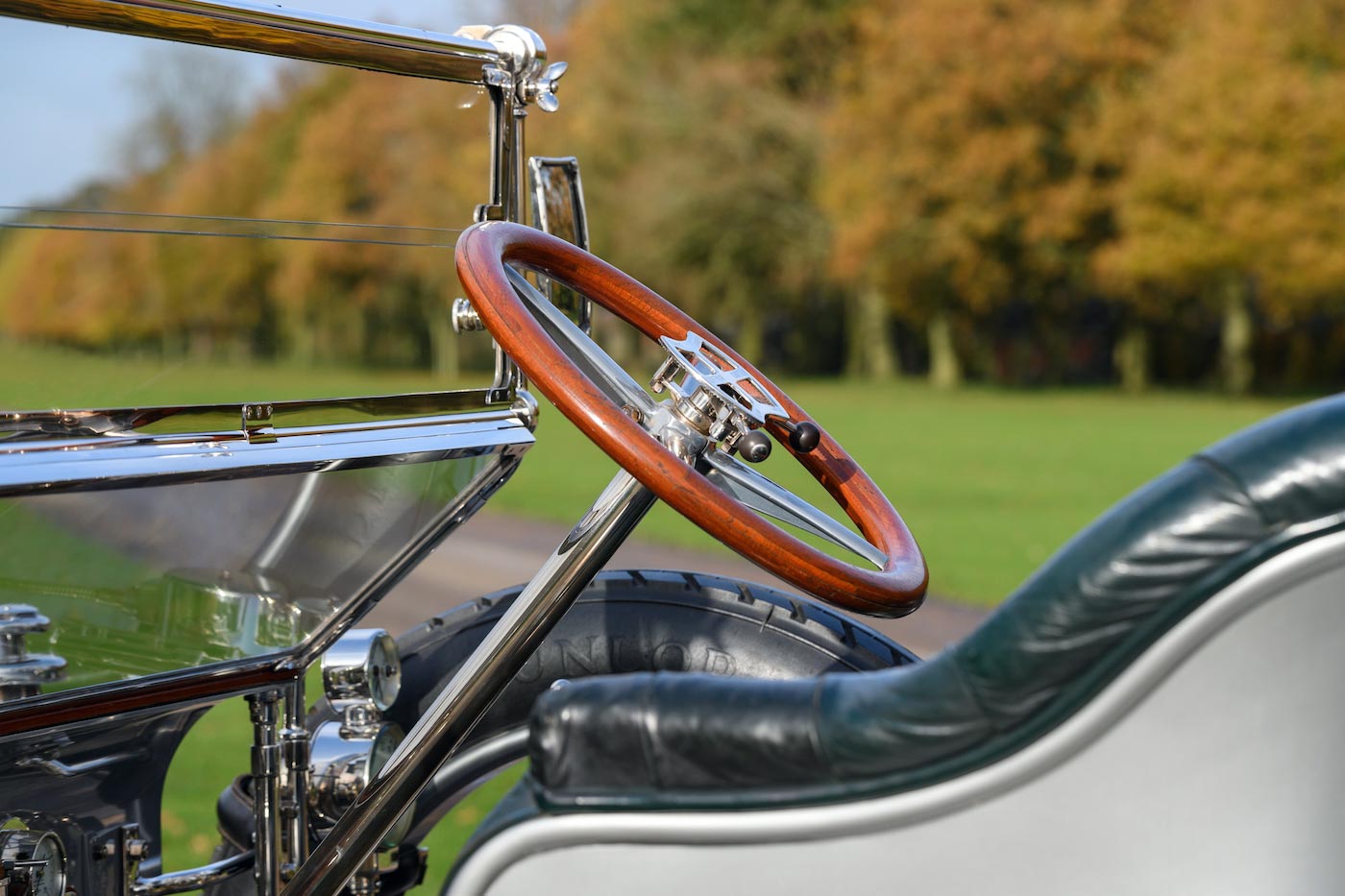 1907 Rolls Royce Silver Ghost Steering Wheel
