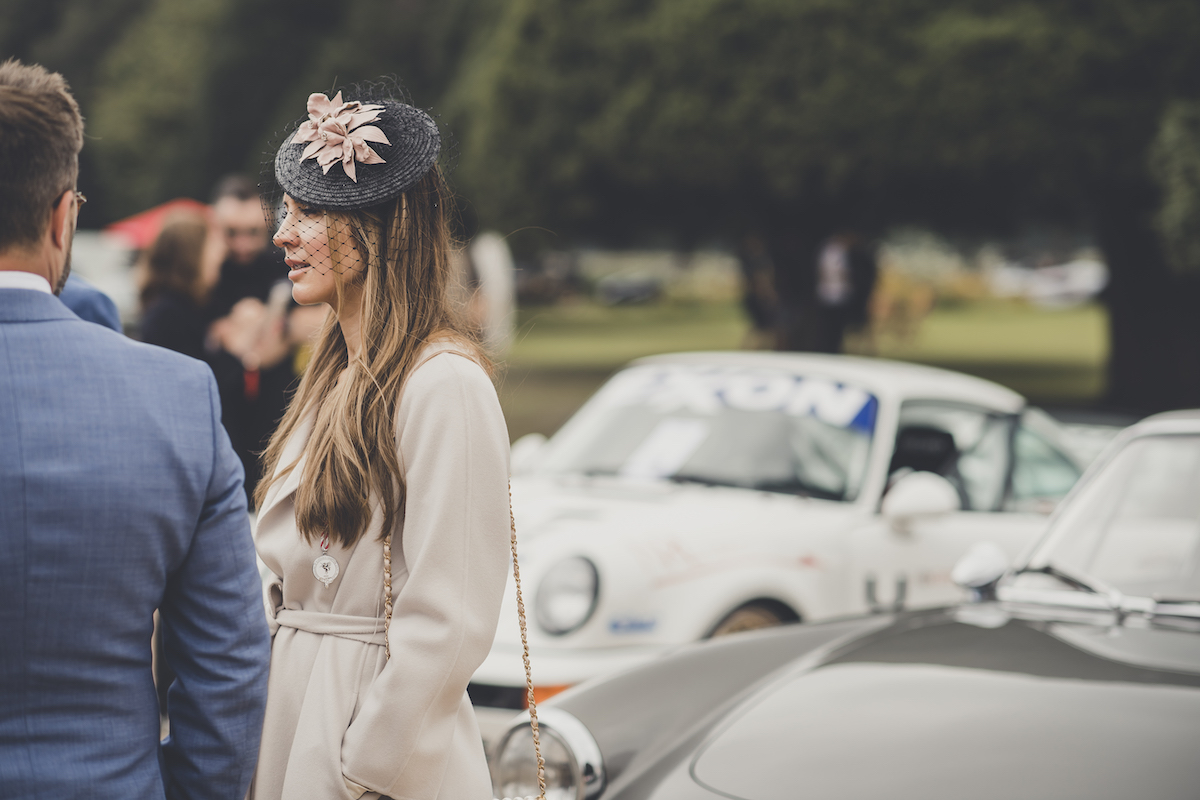 Couple at Concours of Elegance