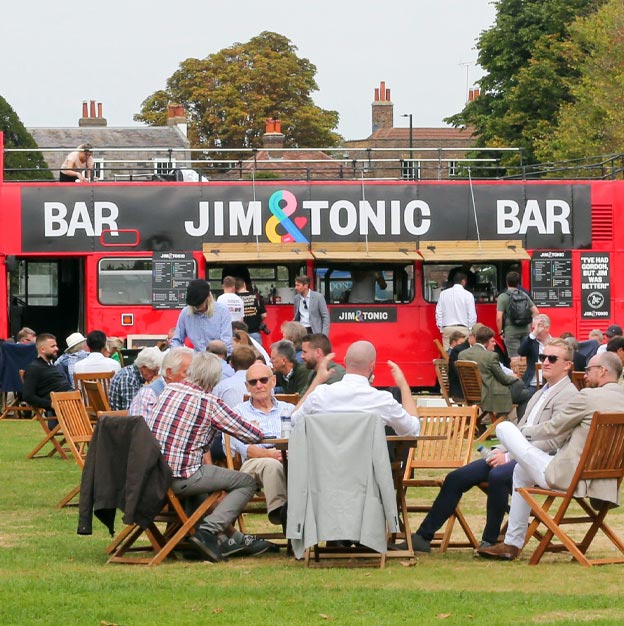 Jim and Tonic Bar at Concours of Elegance