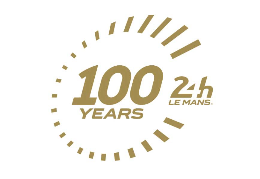 100 Years Anniversary Le Mans Logo