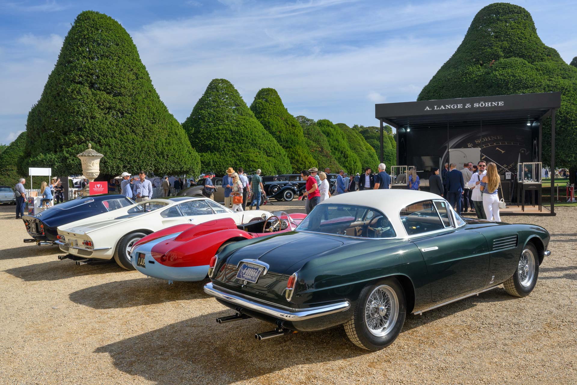 Car Display at Concours of Elegance