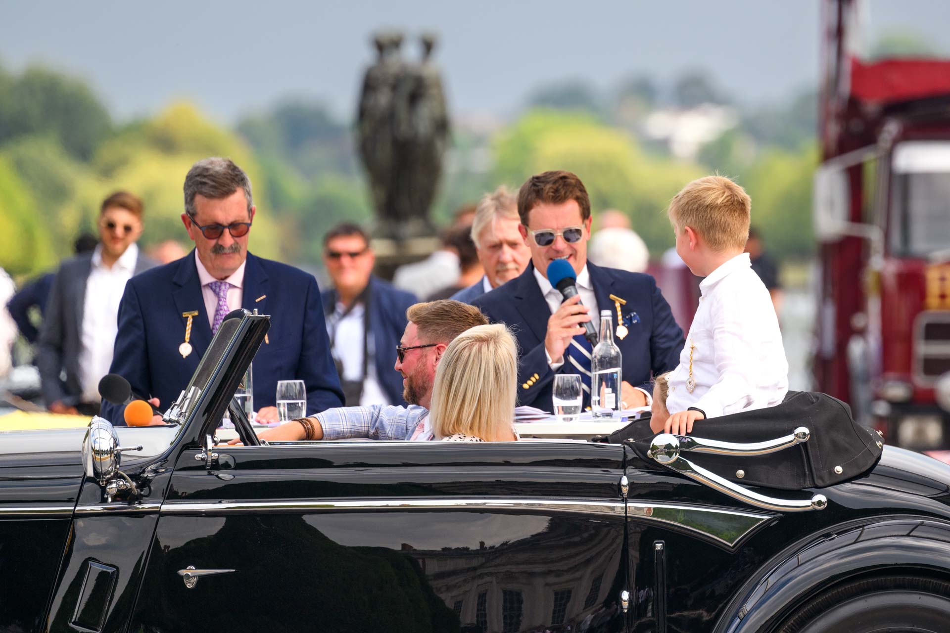 Interviews at Concours of Elegance