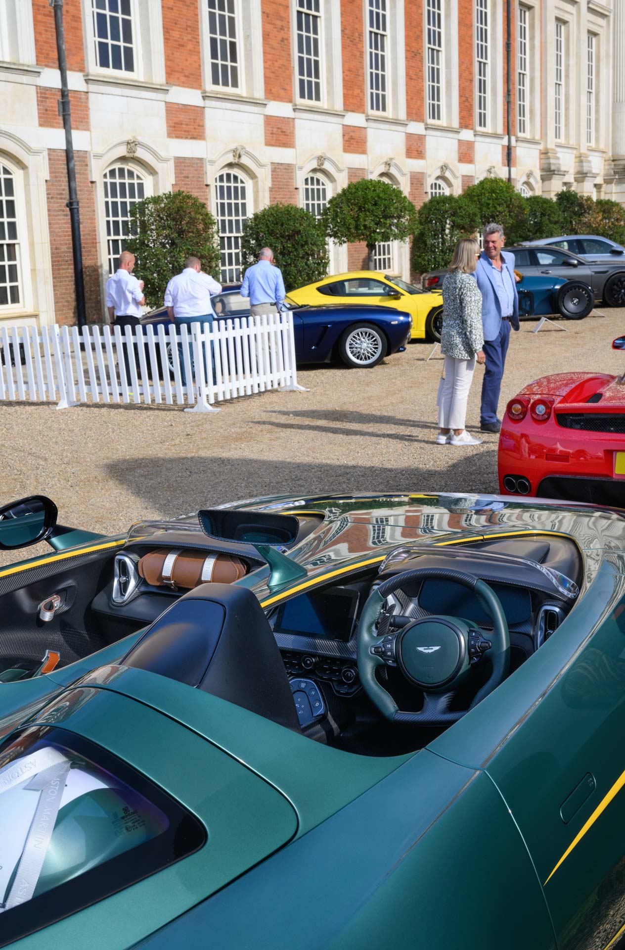 Supercars at Concours of Elegance