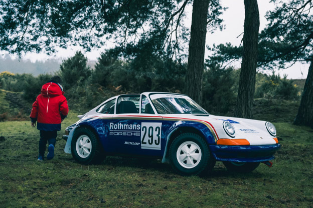 Halfscale Cars Dakar Porsche