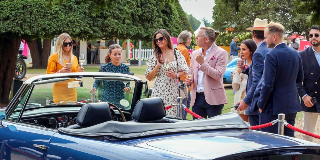 Guests at Concours of Elegance