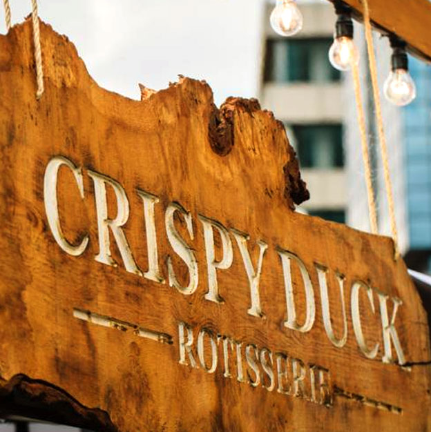 Crispy Duck Rotisserie