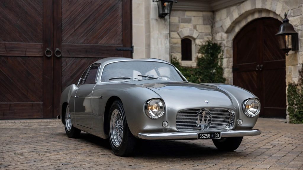 1956 maserati a6g 54 zagato berlinetta 10credit Broad Arrow Auctions