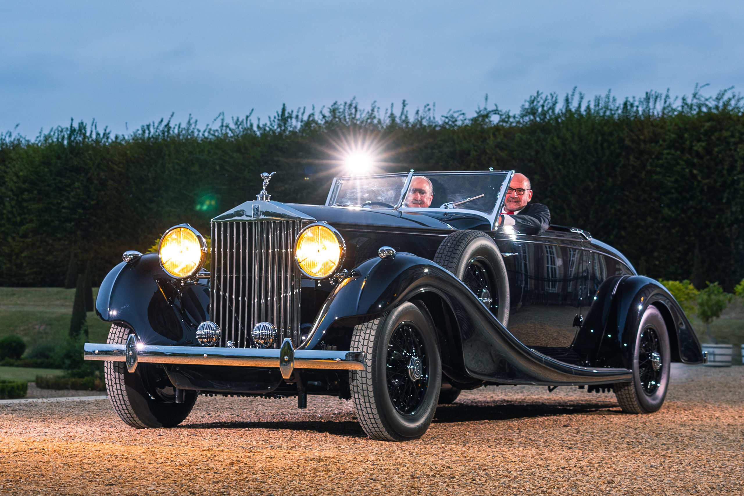 1937 Rolls-Royce Phantom III Convertible by Inskip