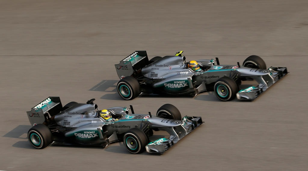 Rosberg vs Hamilton en el GP de Malasia