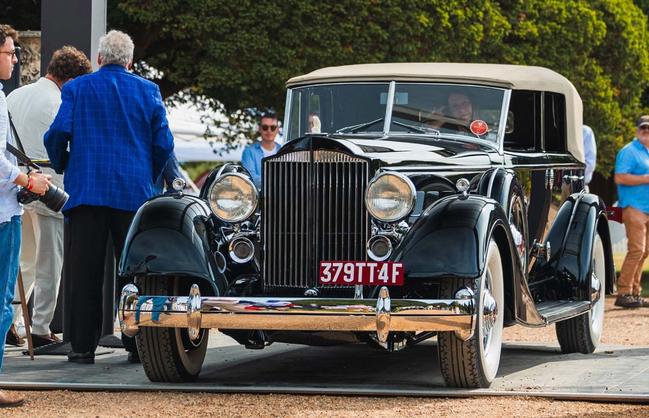 1934 Packard 1108 Twelve Convertible Saloon 2025