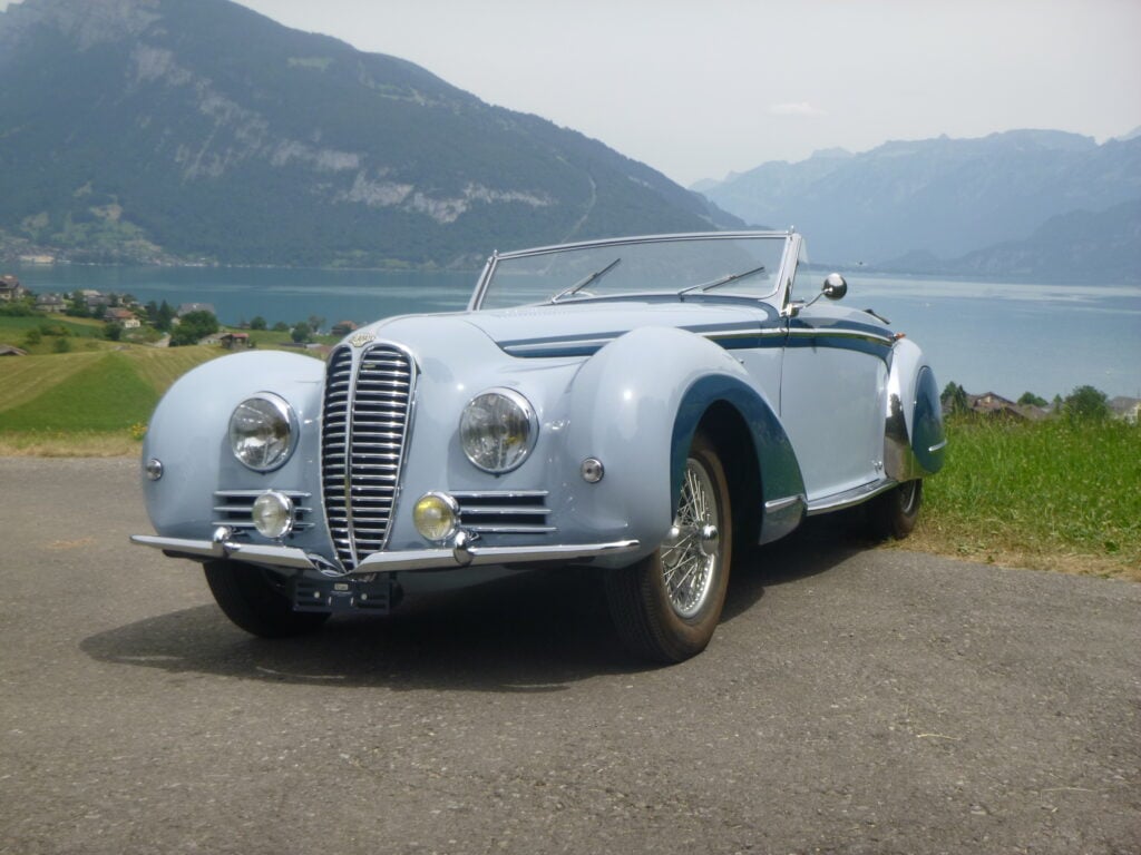 1947 Delahaye 135 MS Cabriolet Vedette by Chapron to Grace Concours of Elegance